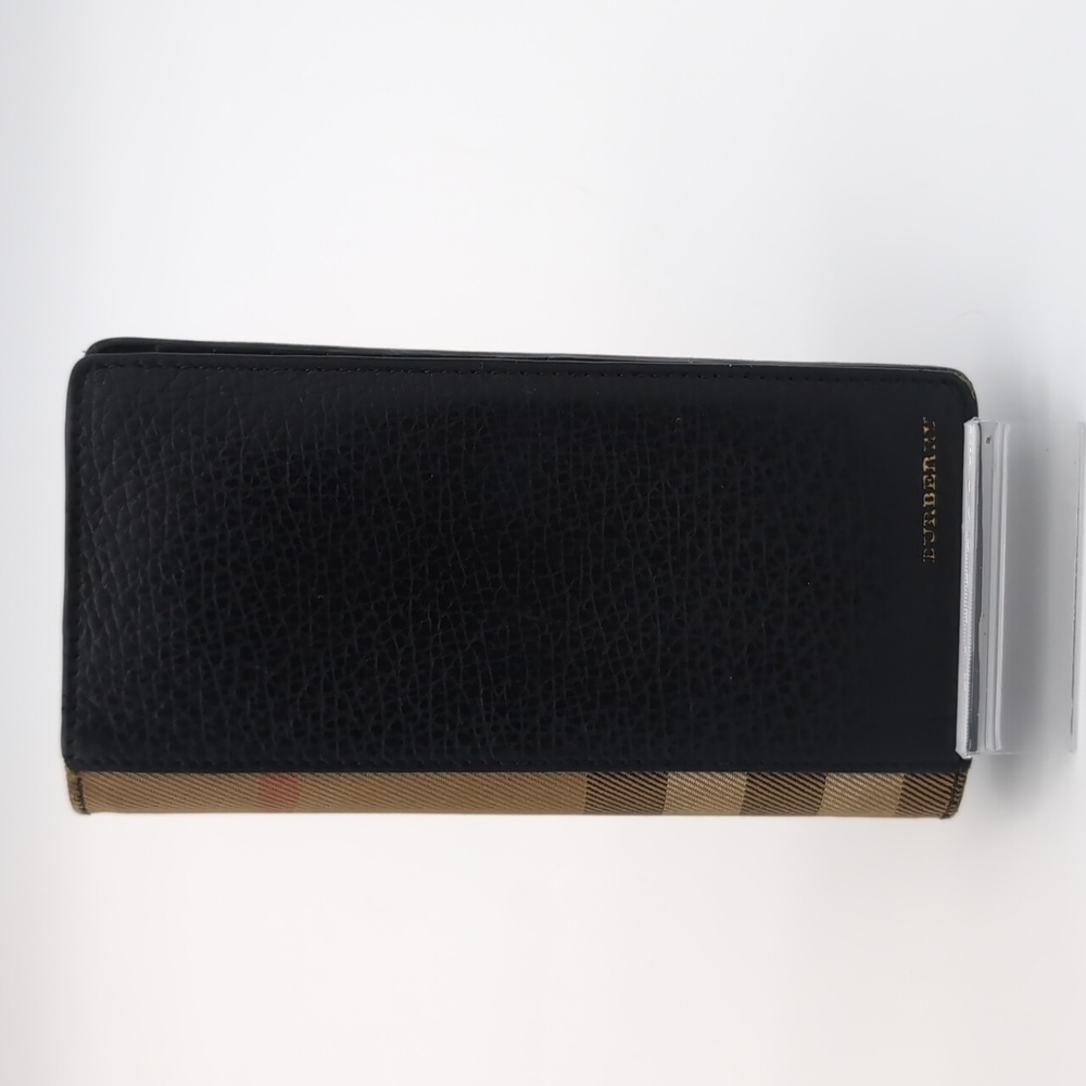 Burberry plaid wallet